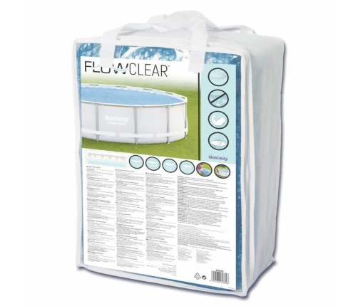 Bestway Cubierta solar para piscina Flowclear 427 cm