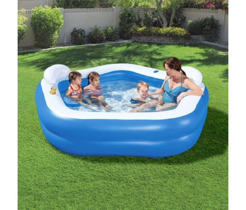 Bestway Piscina Family Fun Lounge 213x206x69 cm