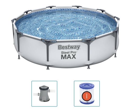 Bestway Set de piscina Steel Pro MAX 305x76 cm