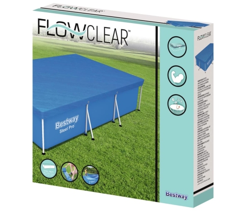 Bestway Cubierta para piscina Flowclear 304x205x66 cm