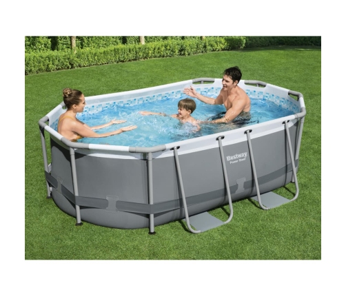 Bestway Piscina desmontable ovalada Power Steel 305x200x84 cm