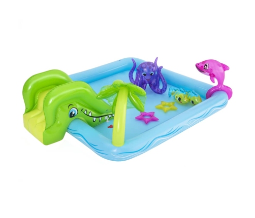 Bestway Centro de juegos acuario fantástico 239x206x86 cm