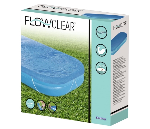 Bestway Cubierta para piscina Flowclear 262x175x51 cm