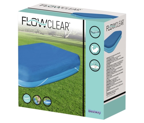 Bestway Cubierta para piscina Flowclear 305x183x56 cm