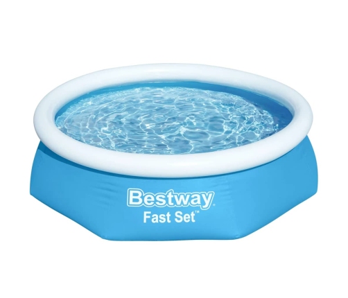 Bestway Piscina inflable redonda Fast Set 244x66 cm