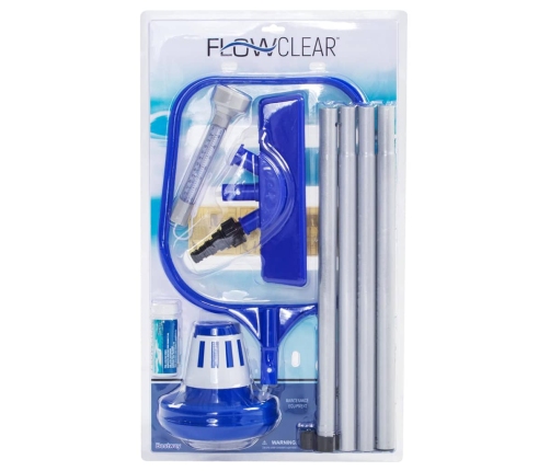 Bestway Kit de mantenimiento para piscinas desmontables Flowclear