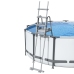 Bestway Escalera de seguridad para piscina 4 peldaños Flowclear 132 cm