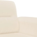 Juego de sofás con cojines 4 piezas tela microfibra beige