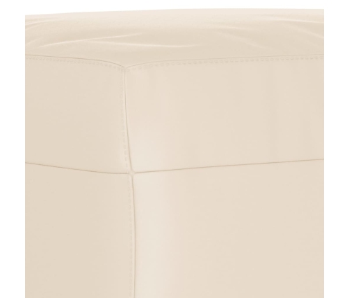 Juego de sofás con cojines 4 piezas tela microfibra beige