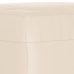 Juego de sofás con cojines 4 piezas tela microfibra beige
