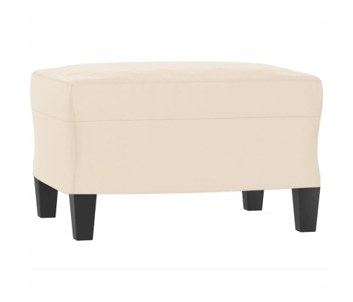 Juego de sofás con cojines 3 piezas tela microfibra beige