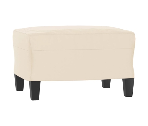 Juego de sofás con cojines 3 piezas tela microfibra beige