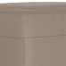 Juego de sofás con cojines 3 piezas tela microfibra gris taupe