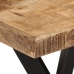 Mesa de comedor madera maciza de mango 110x55x75 cm