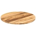 Tablero de mesa redondo madera maciza mango rugosa Ø 70x1,5 cm