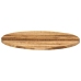 Tablero de mesa redondo madera maciza mango rugosa Ø 70x1,5 cm