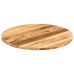 Tablero de mesa redondo madera maciza mango rugosa Ø 80x1,5 cm