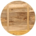 Tablero de mesa redondo madera maciza mango rugosa Ø 90x3,8 cm