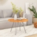 Tablero de mesa redondo madera maciza de acacia Ø90x3,8 cm