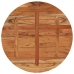 Tablero de mesa redondo madera maciza de acacia Ø90x3,8 cm