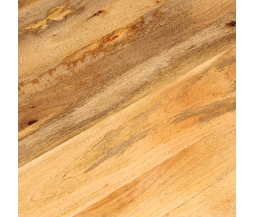 Tablero de mesa redondo madera maciza de mango Ø 40x2,5 cm