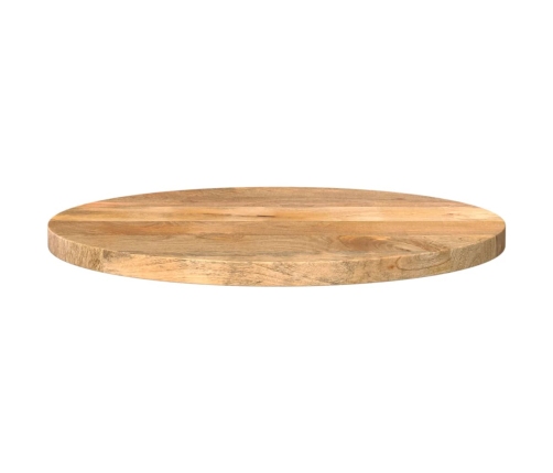 Tablero de mesa redondo madera maciza de mango Ø 50x2,5 cm