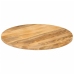 Tablero de mesa redondo madera maciza de mango Ø 80x3,8 cm