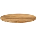 Tablero de mesa redondo madera maciza de mango Ø 80x3,8 cm