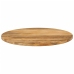 Tablero de mesa redondo madera maciza de mango Ø 90x2,5 cm