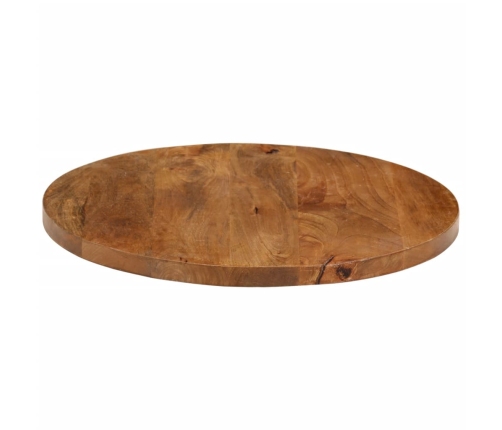 Tablero de mesa redondo madera maciza de mango Ø 60x2,5 cm