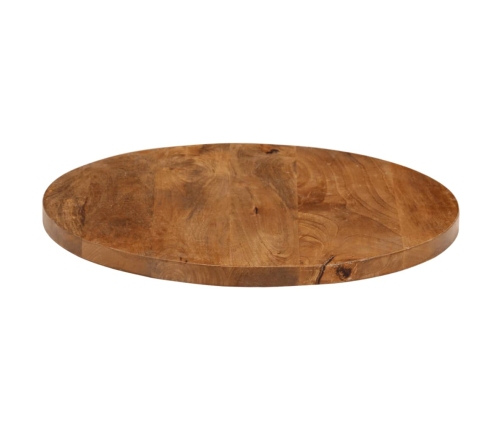 Tablero de mesa redondo madera maciza de mango Ø 60x3,8 cm