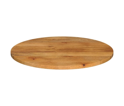 Tablero de mesa redondo madera maciza de mango Ø 70x2,5 cm