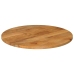 Tablero de mesa redondo madera maciza de mango Ø 80x3,8 cm