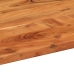 Tablero de mesa ovalado madera maciza de acacia 100x40x2,5 cm