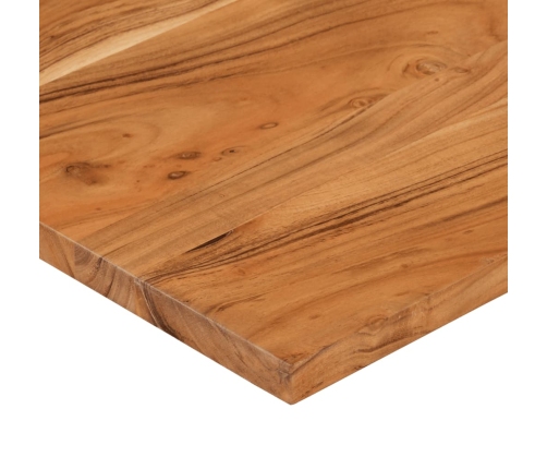 Tablero de escritorio rectangular madera de acacia 80x50x2,5 cm