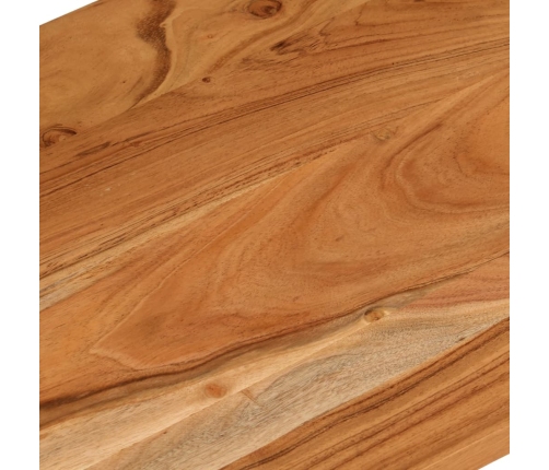 Tablero de escritorio rectangular madera acacia 100x50x2,5 cm