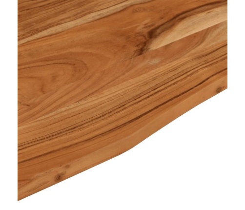 Tablero de escritorio rectangular madera acacia 100x50x2,5 cm