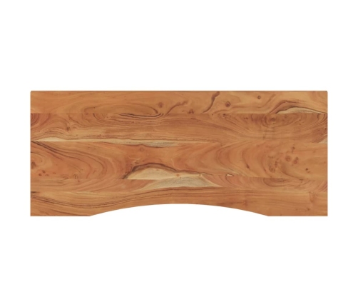 Tablero de escritorio rectangular madera acacia 110x50x2,5 cm