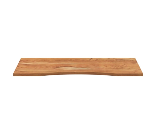 Tablero de escritorio rectangular madera acacia 110x50x2,5 cm