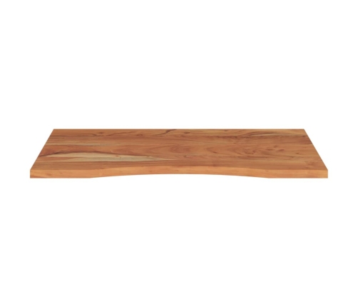 Tablero de escritorio rectangular madera de acacia 90x60x2,5 cm