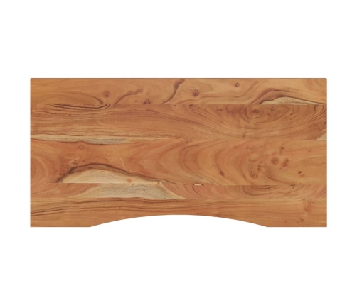 Tablero de escritorio rectangular madera acacia 110x60x2,5 cm