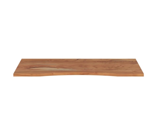 Tablero de escritorio rectangular madera acacia 110x60x2,5 cm