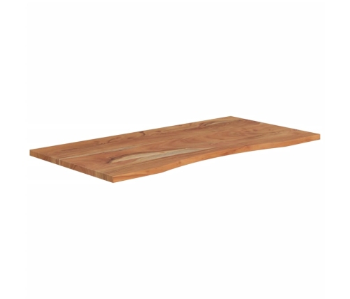 Tablero de escritorio rectangular madera acacia 120x60x2,5 cm