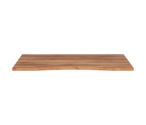 Tablero de escritorio rectangular madera acacia 100x80x2,5 cm