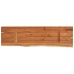 Estante pared rectangular madera acacia borde vivo 40x20x2,5 cm