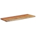 Estante pared rectangular madera acacia borde vivo 50x20x2,5 cm