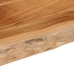 Estante pared rectangular madera acacia borde vivo 40x30x2,5 cm