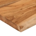 Estante pared rectangular madera acacia borde vivo 40x30x2,5 cm