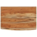 Estante pared rectangular madera acacia borde vivo 50x30x2,5 cm