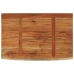 Estante pared rectangular madera acacia borde vivo 50x30x2,5 cm